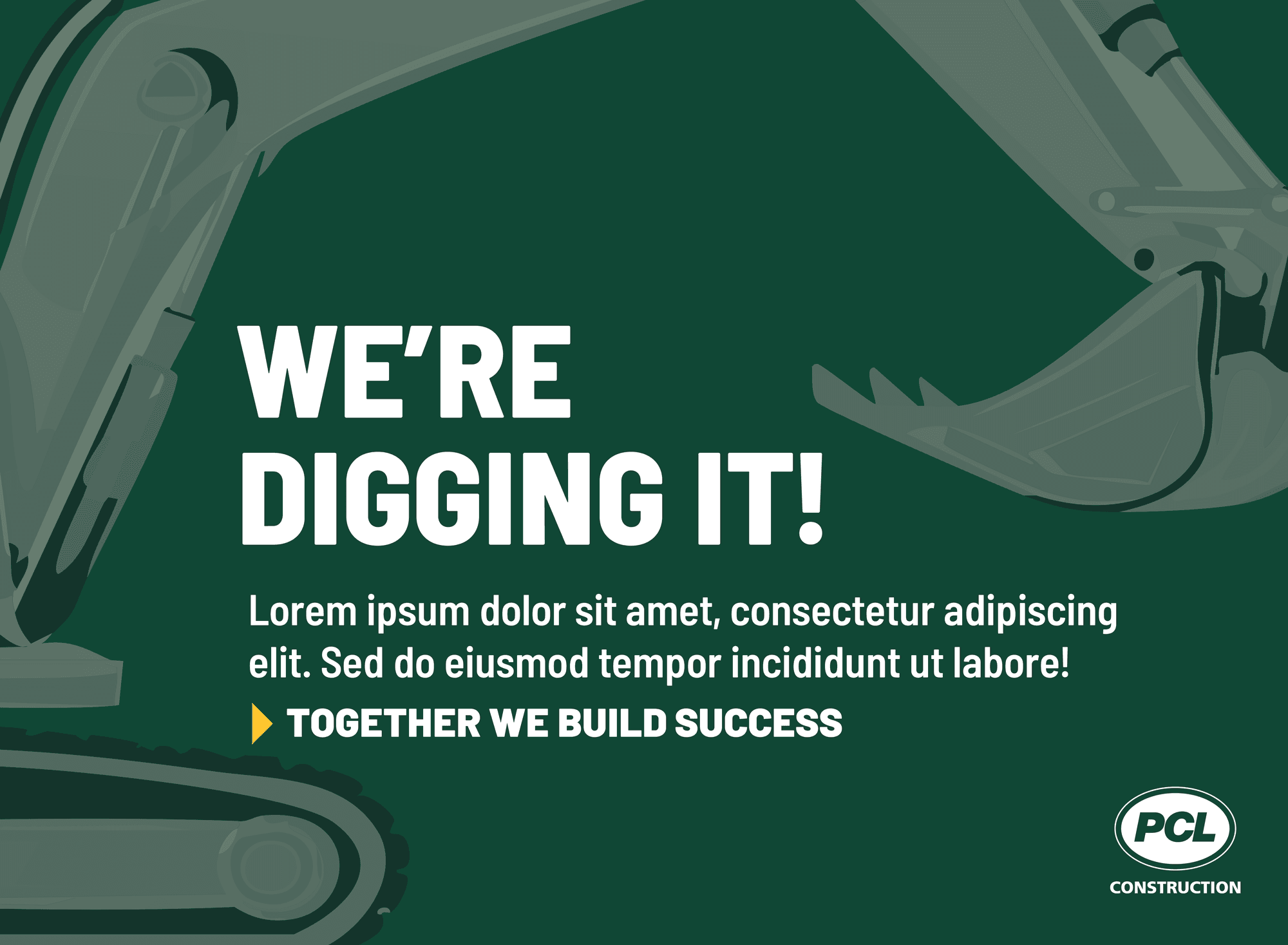Green Hoarding Graphic