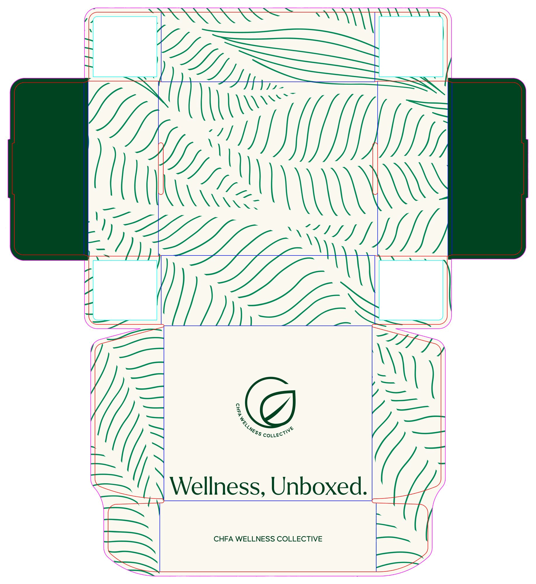 CHFA Wellness Collective Mailer Box - Outside Design (White)