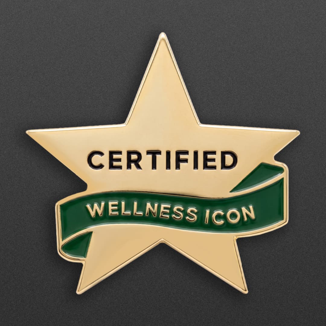 CHFA Custom Pin - Certified Wellness Icon
