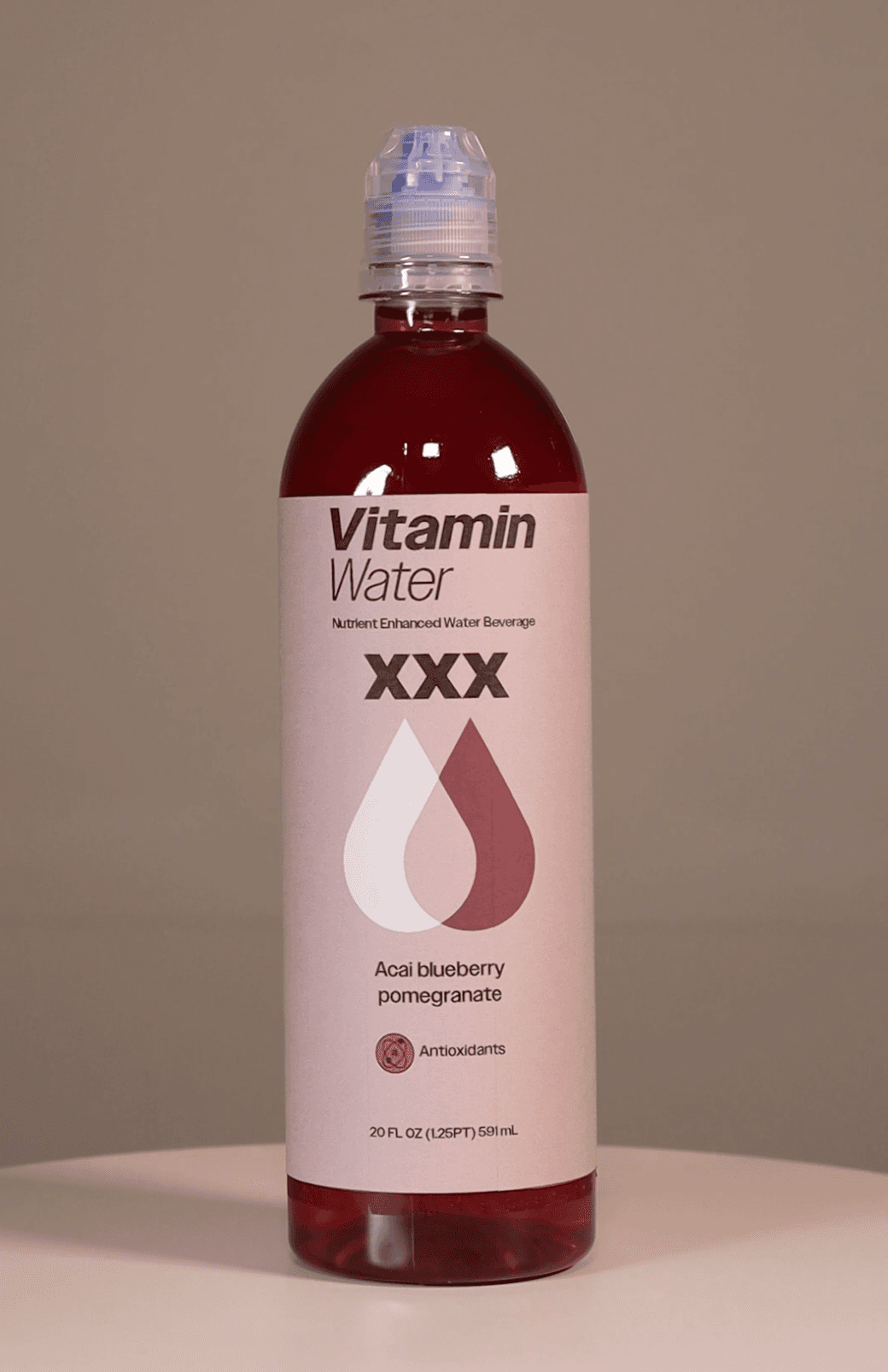 Vitamin Water Rebranded Bottle Mockup