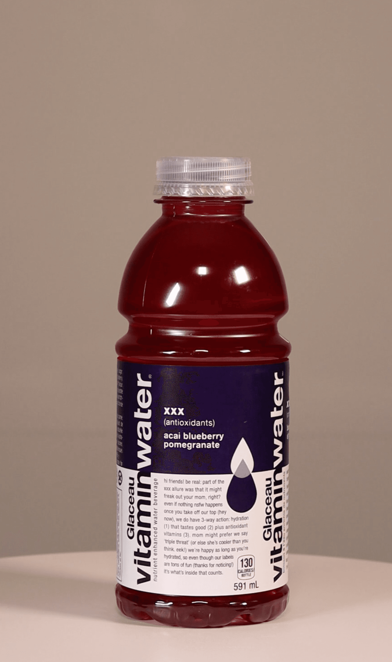 Vitamin Water Original Bottle Mockup