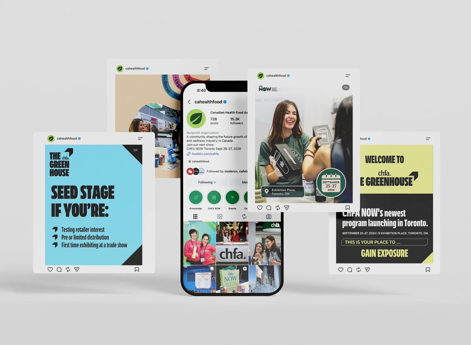 CHFA Social Media Screens Mockup